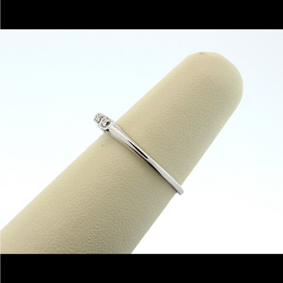 Vintage diamond half eternity band - Picture 4 of 5